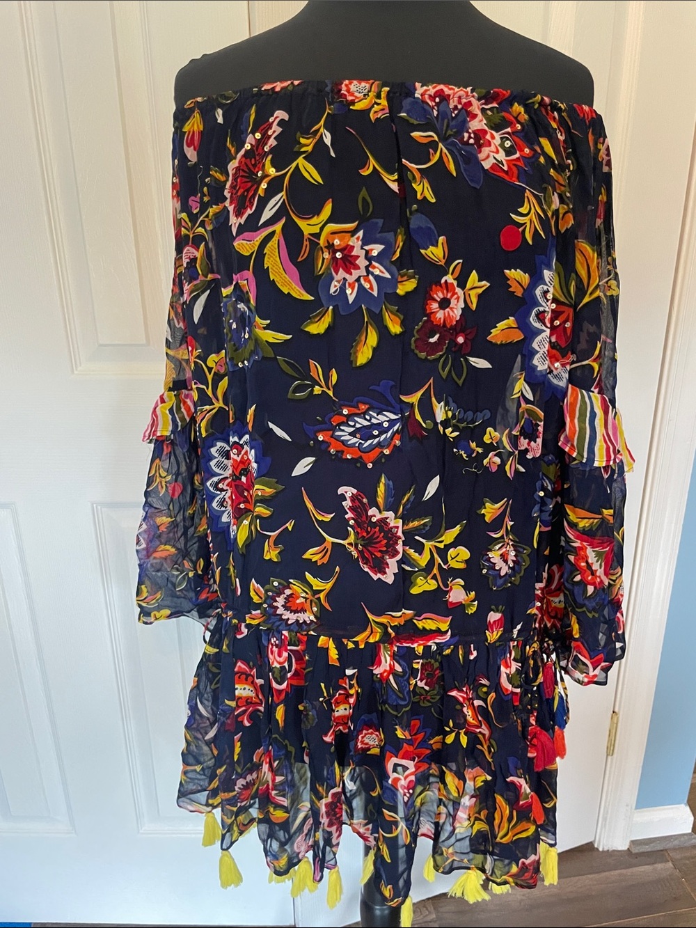 Miss June Tassel Dress S